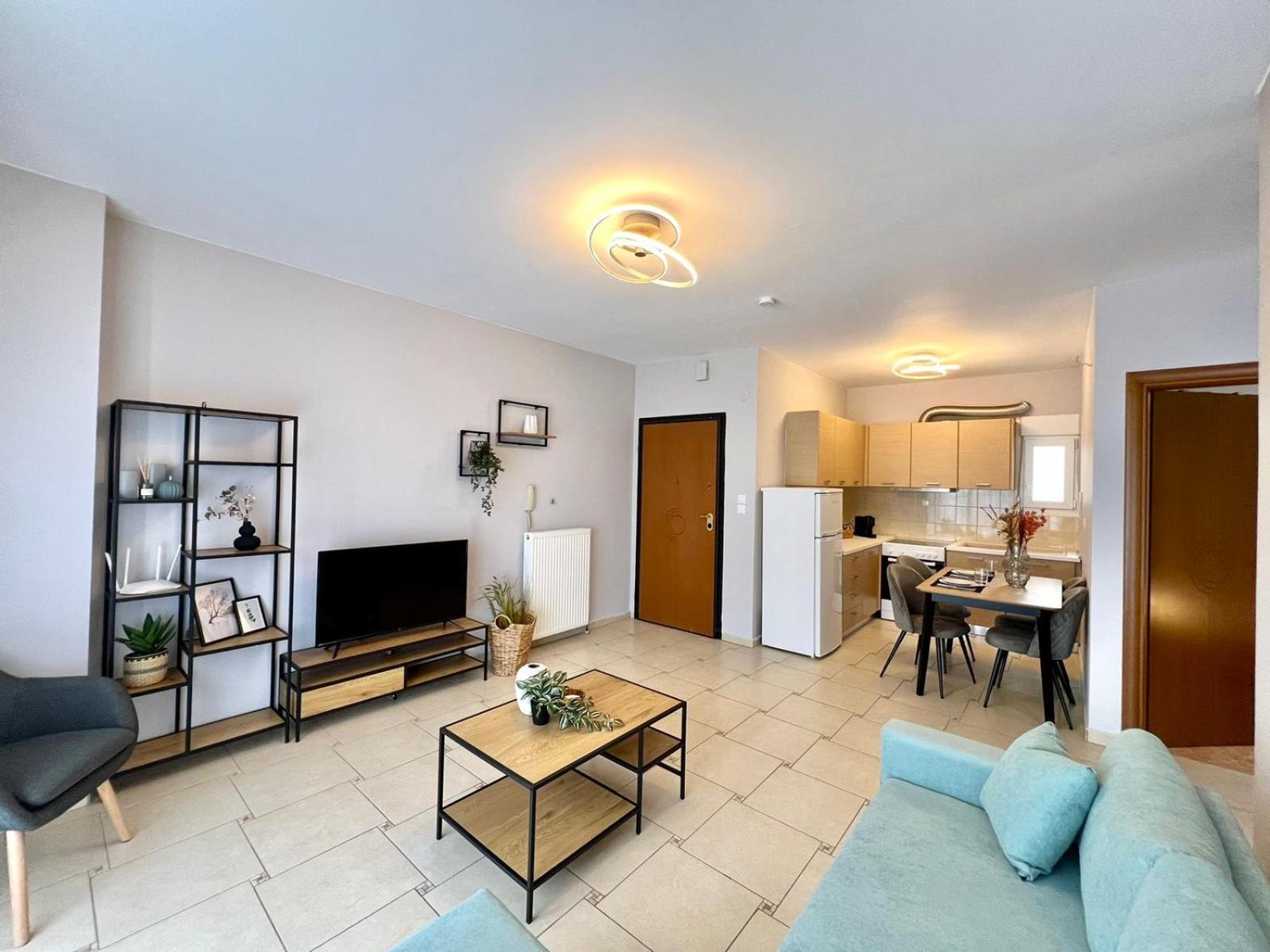 P Deluxe Suites Β4 Неа-Миханиона Экстерьер фото