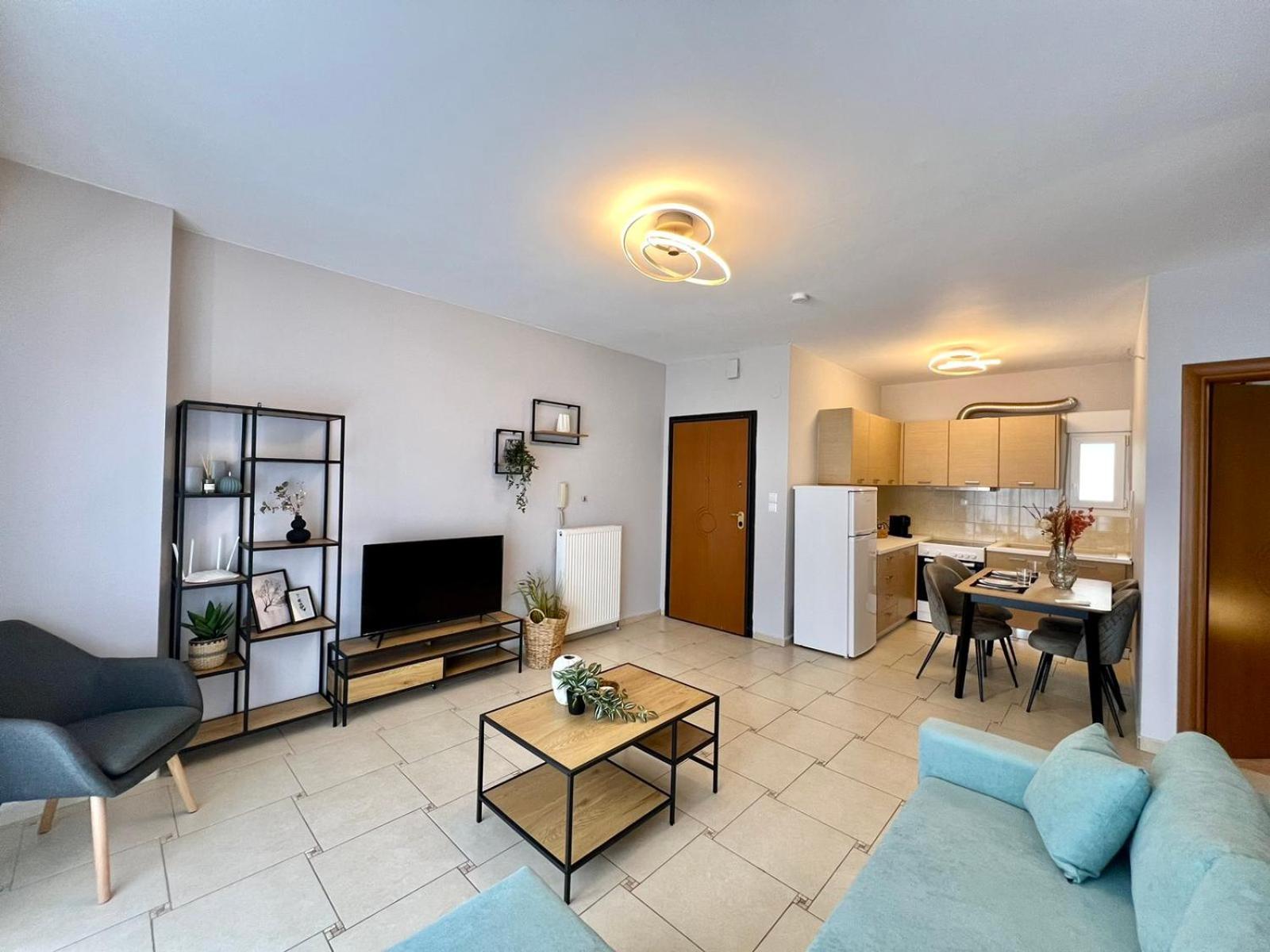 P Deluxe Suites Β4 Неа-Миханиона Экстерьер фото